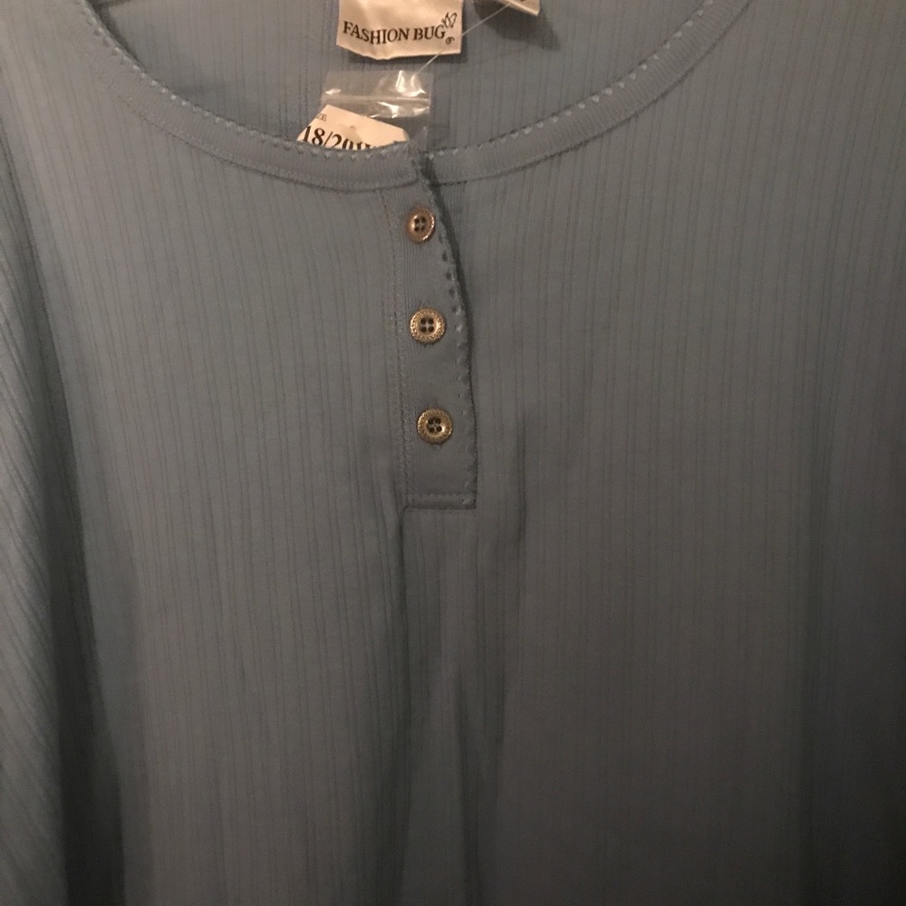 Blue Fashion Bug long sleeved shirt - size 18/20
